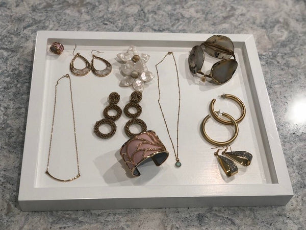 Jewelry and Sunglasses Display Tray
